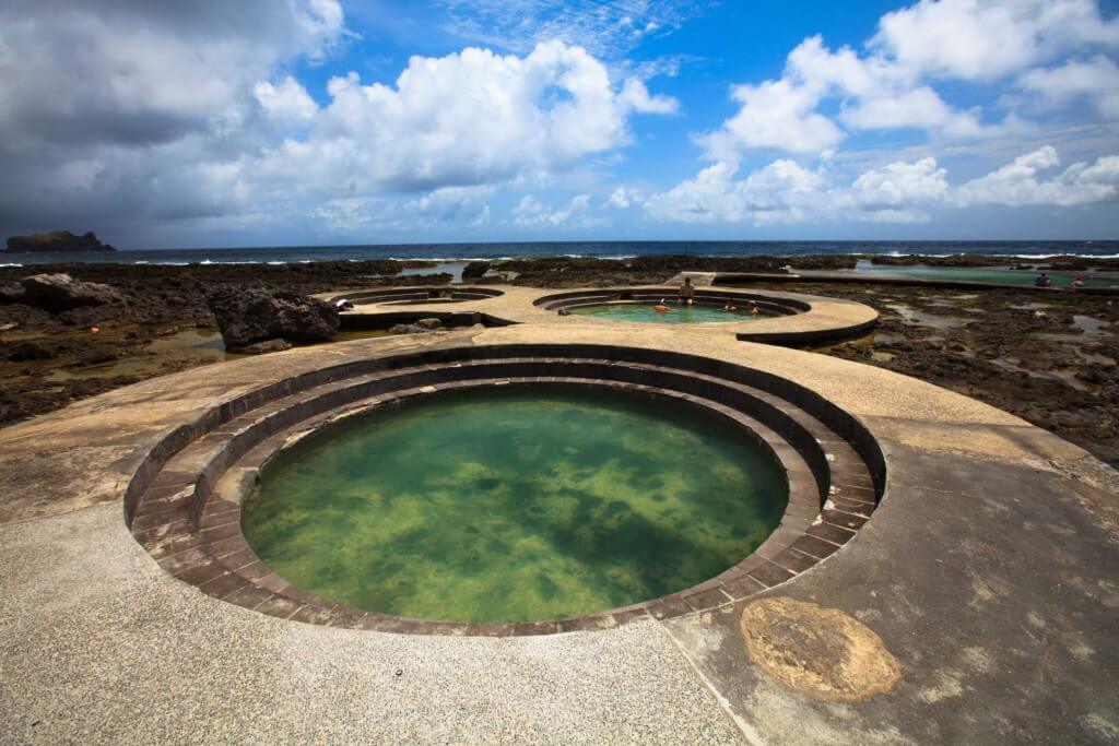 Pool of Zhaori Hot Springs