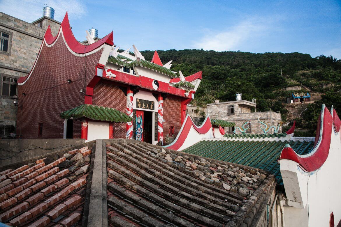 Temple in Qiaozi Village on Beigan Island