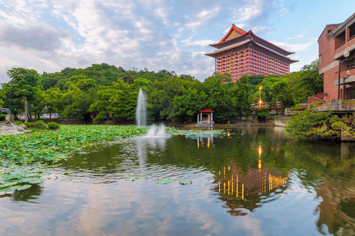 Grand hotel in Taipei, Taiwan