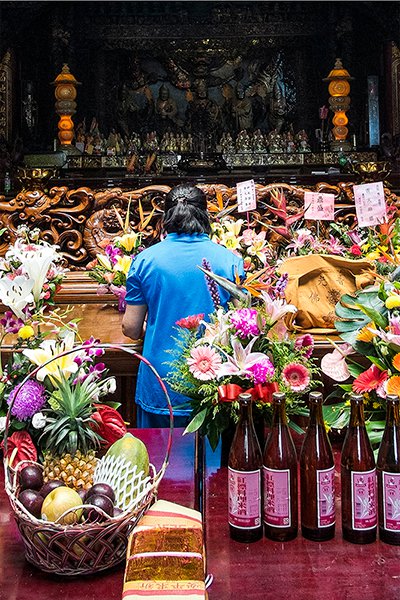 ghost-month-in-taiwan-offerings