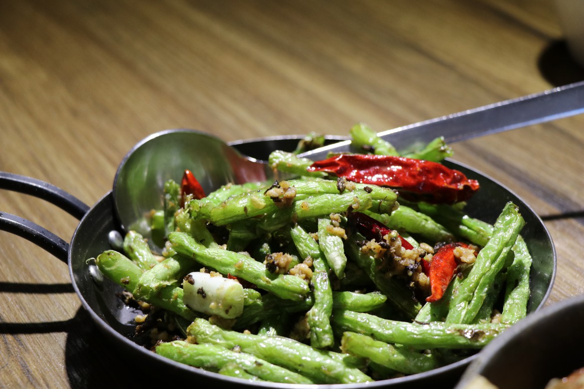 Taiwan Scene_FunNow_fun bar_ Restaurant_乾扁它的四季豆dry fried string beans