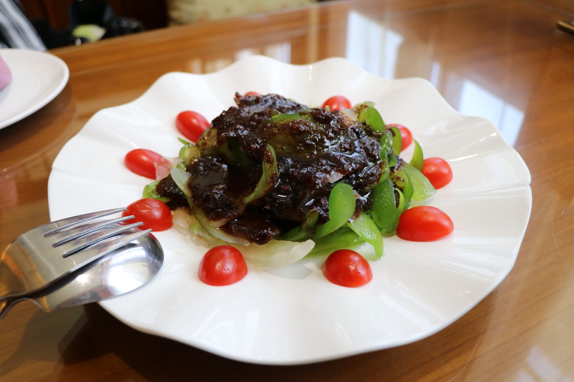 Taiwan Scene_FunNow_Yuyan Restaurant_Bitter melon with Plum sauce (冰梅苦瓜)