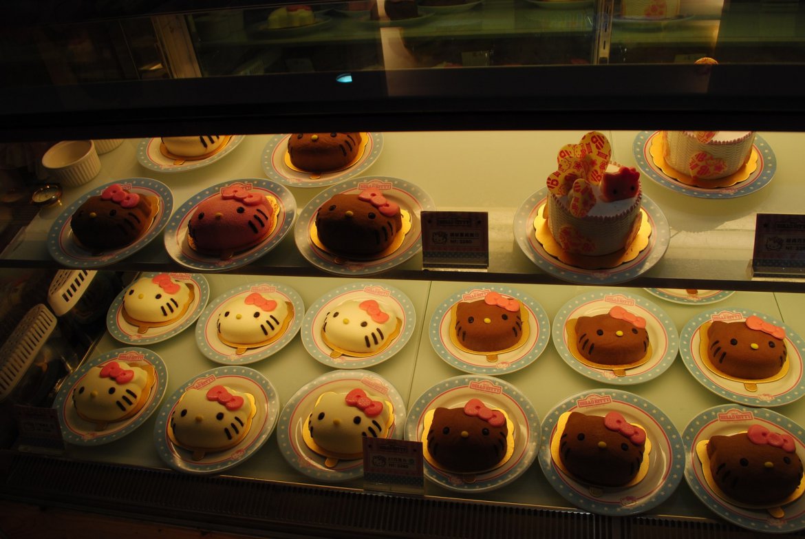 Hello kitty dessert