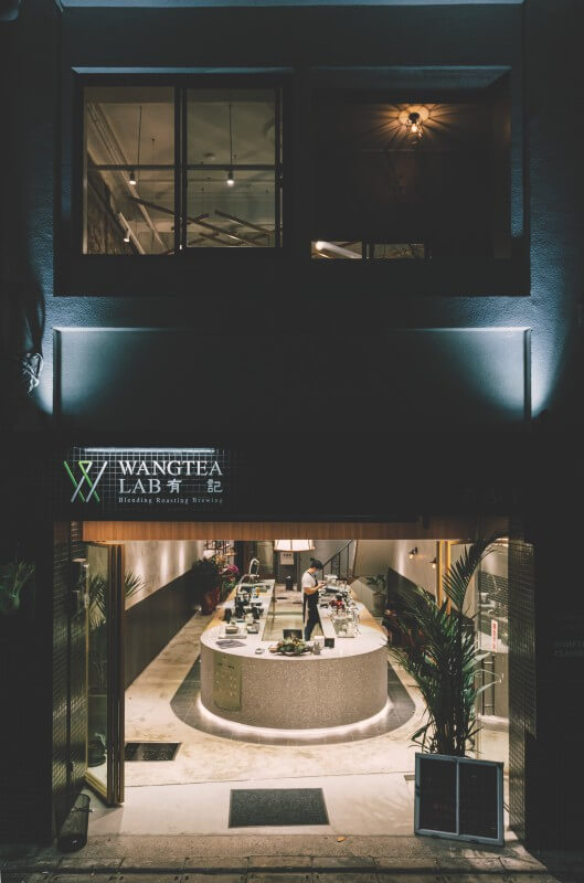 Wangtea Lab in Dadaocheng offers traditional tea blended with innovative style in their modern space.