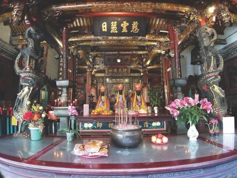 Qingshui Temple is one of the oldest temple in Taipei's Wanhua/Bangka area. 