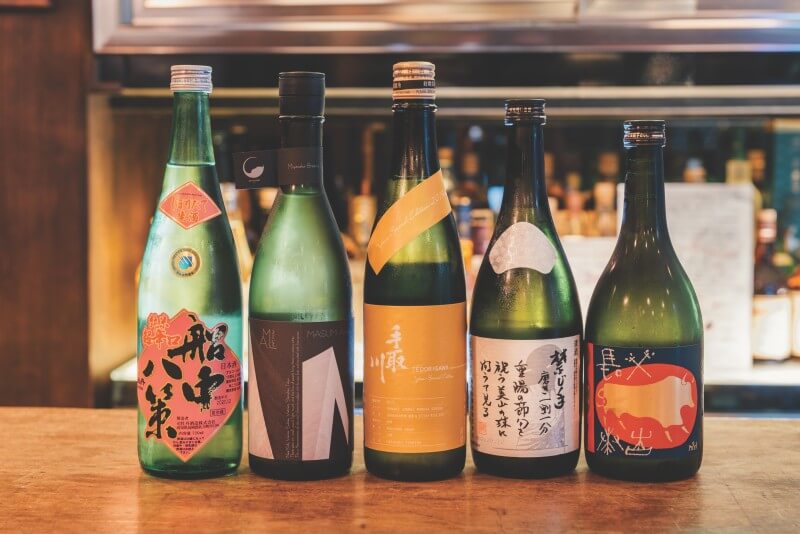 Try different Japanese sake at Shochu Sake Bar in Taipei. 