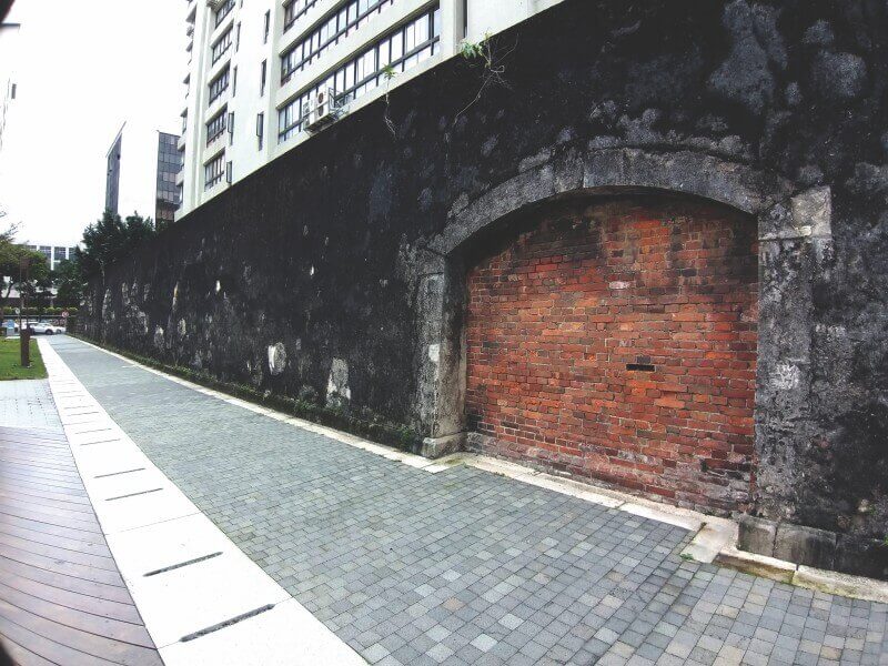 Remains of Taipei Prison Wall is 5 minutes away from Yongkang Street