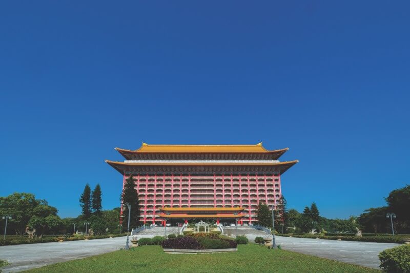 The Grand Hotel is one of the most iconic buildings in Taipei, with its awe-inspiring palatial architecture.