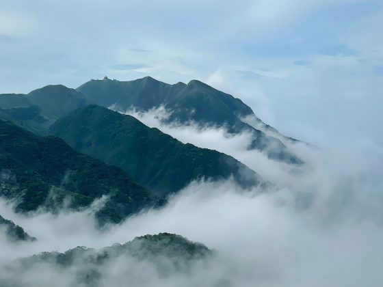 A view of Yangmin Mountain(Photo・wildeagle)