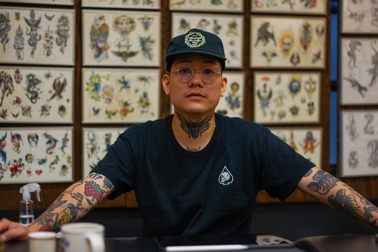 Jimmy Shy is the founder of Hello Tattoo Studio.