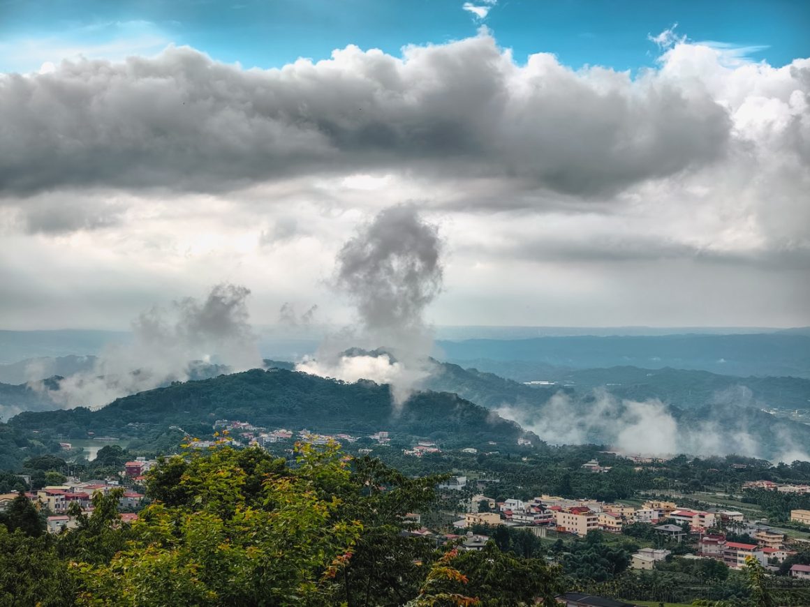 Lugu Township overlooks Nantou County's foothills.
